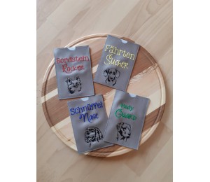 Stickdatei - Cocker Spaniel Silhouette